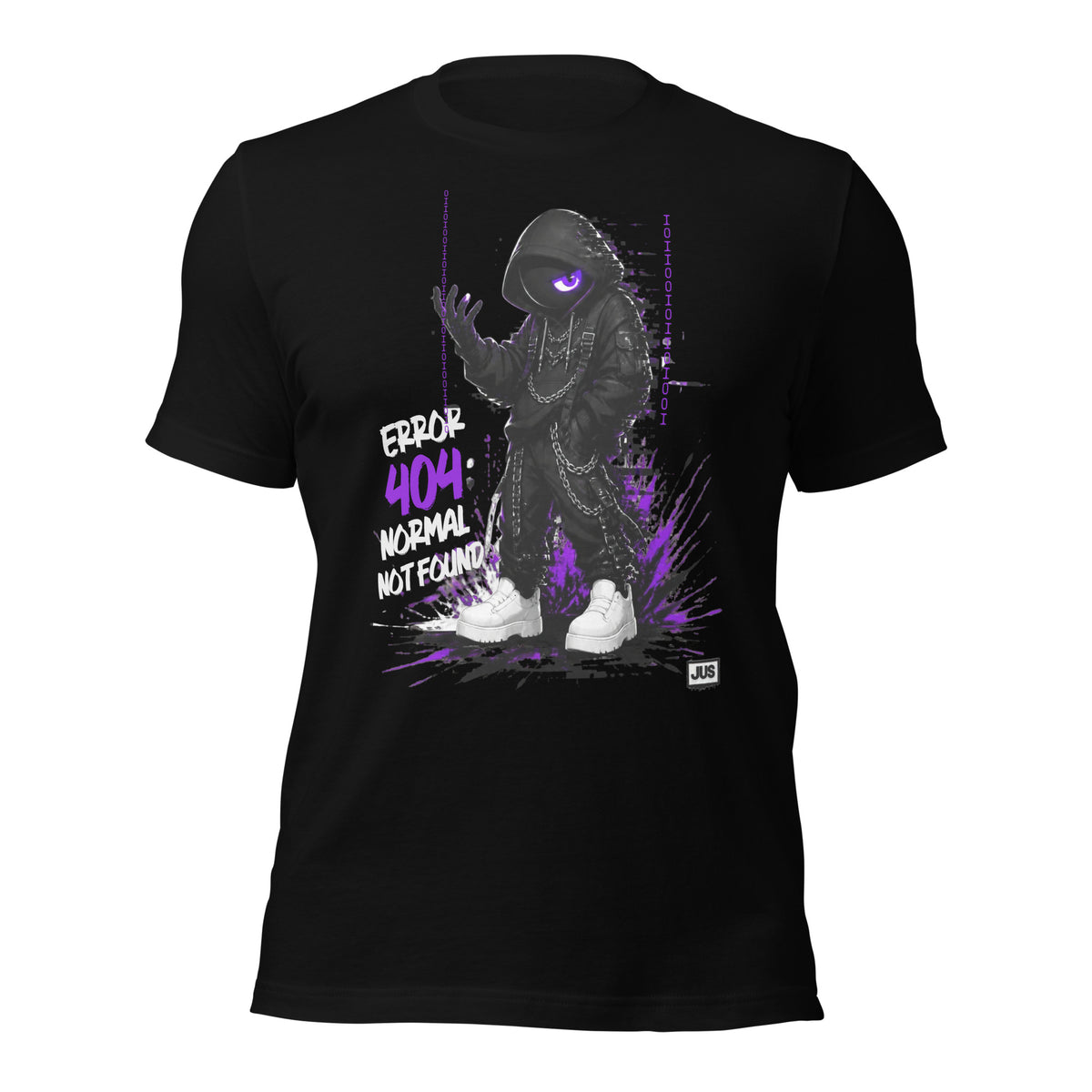 Error 404 T-Shirt, Glitch jelly bean streetwear design