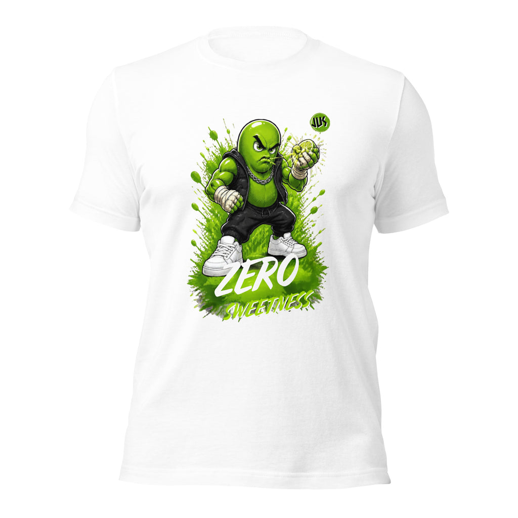 Zero Sweetness T-Shirt, Sour jelly bean streetwear design