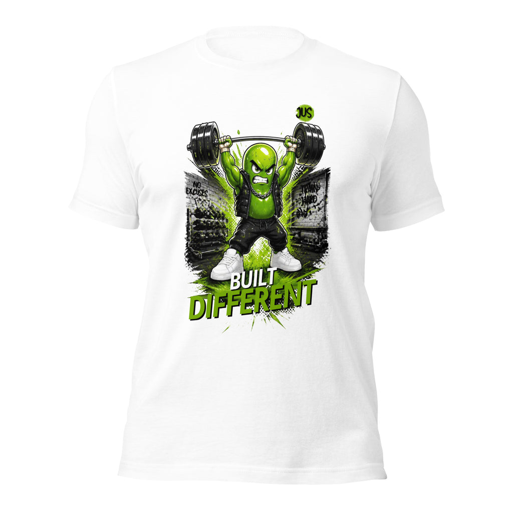 Built Different T-Shirt, Sour jelly bean streetwear design