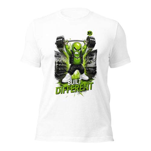 Built Different T-Shirt, Sour jelly bean streetwear design