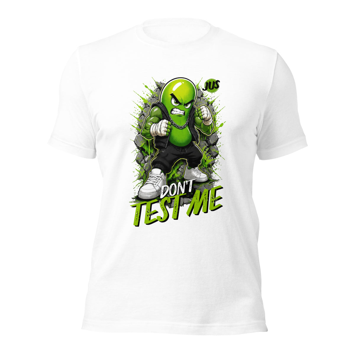 Don't Test Me T-Shirt, Sour jelly bean streetwear design