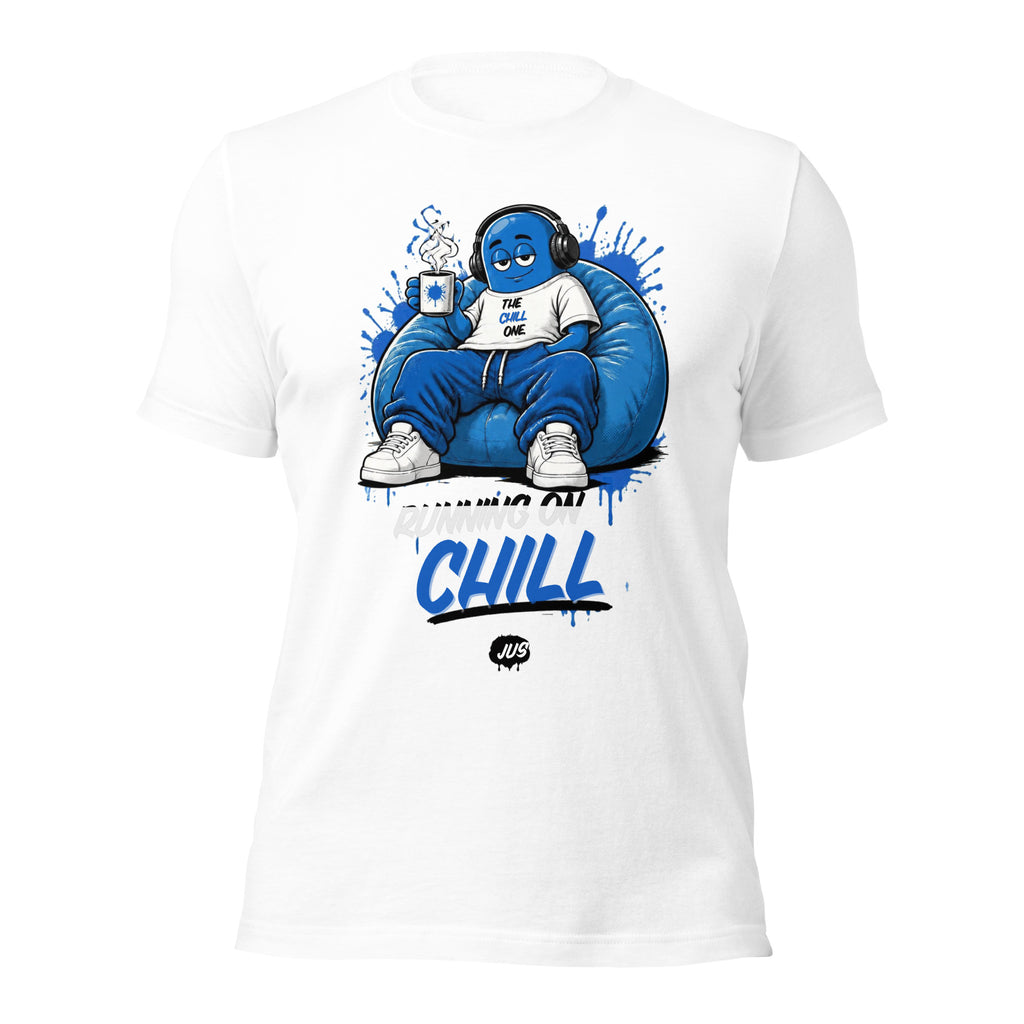 Running On Chill T-Shirt, Mellow jelly bean streetwear design
