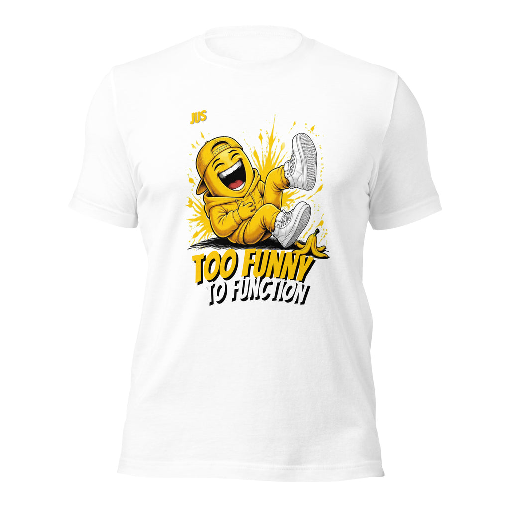 Too Funny To Function T-Shirt, Gigglez jelly bean streetwear design