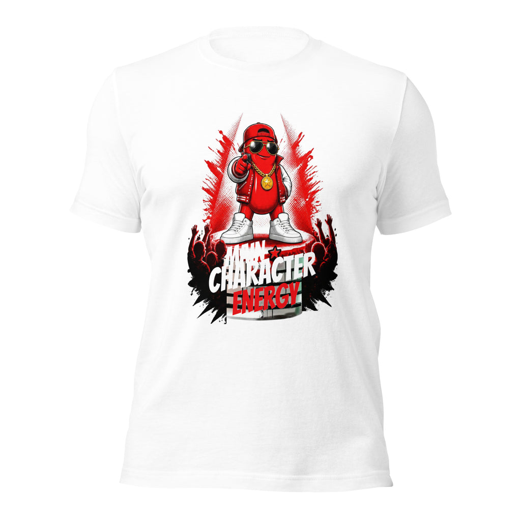 Main Character Energy T-Shirt, Blaze jelly bean streetwear design